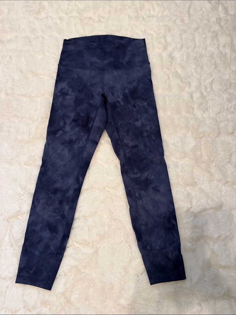 lululemon athletica Navy Tie-Dye High-Rise Leggings